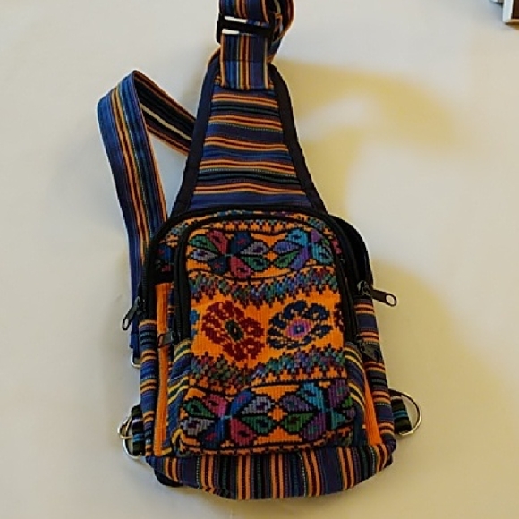 Accessories - Multicolor Boho Crossbody Bag